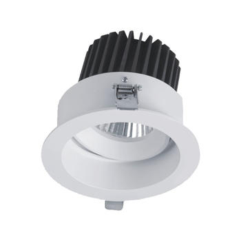 CeilingLight Adjustable Tilt Angle Ceiling Light Fixture,White Finish 25-40WATTS，220-240 VOLTS, MS-DL1153
